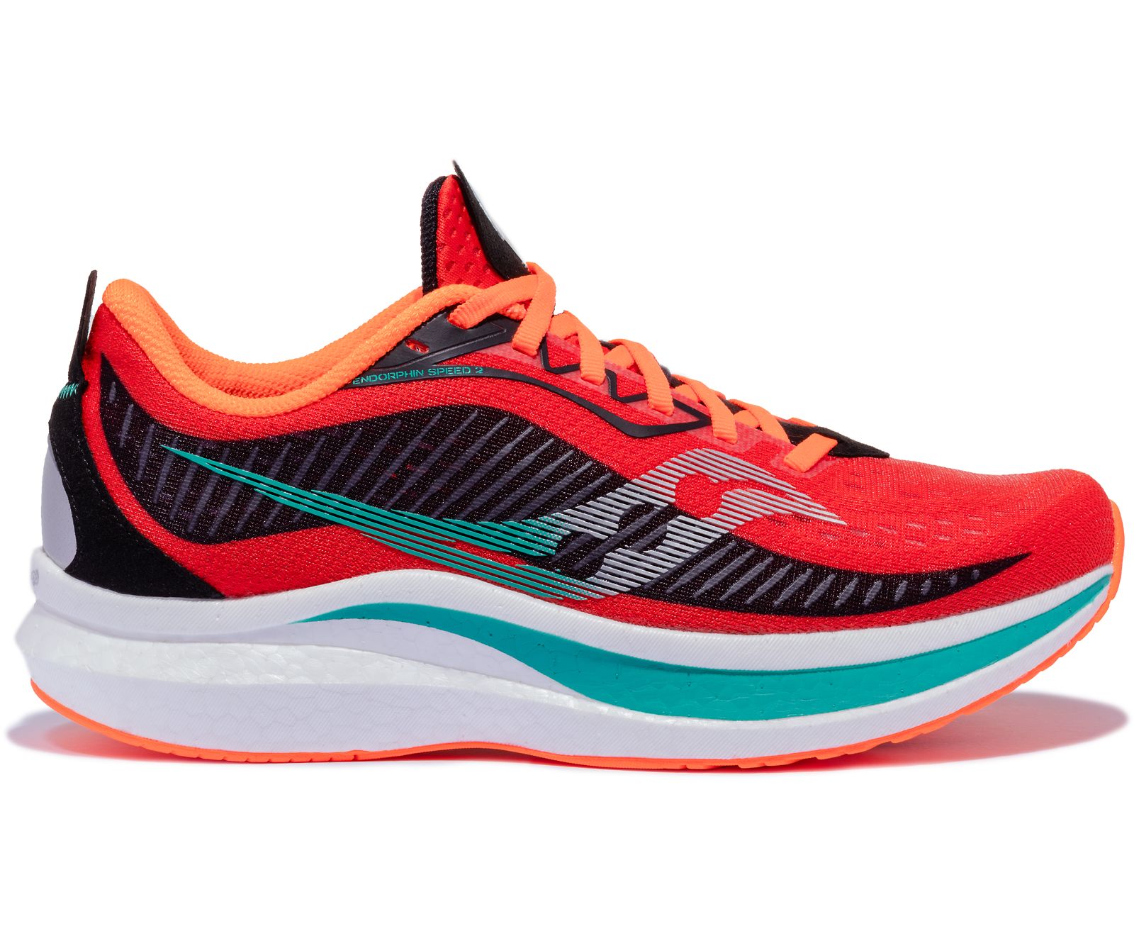 Férfi Saucony Endorphin Speed 2 Futócipő Mélypiros Fekete | HU 877BEX